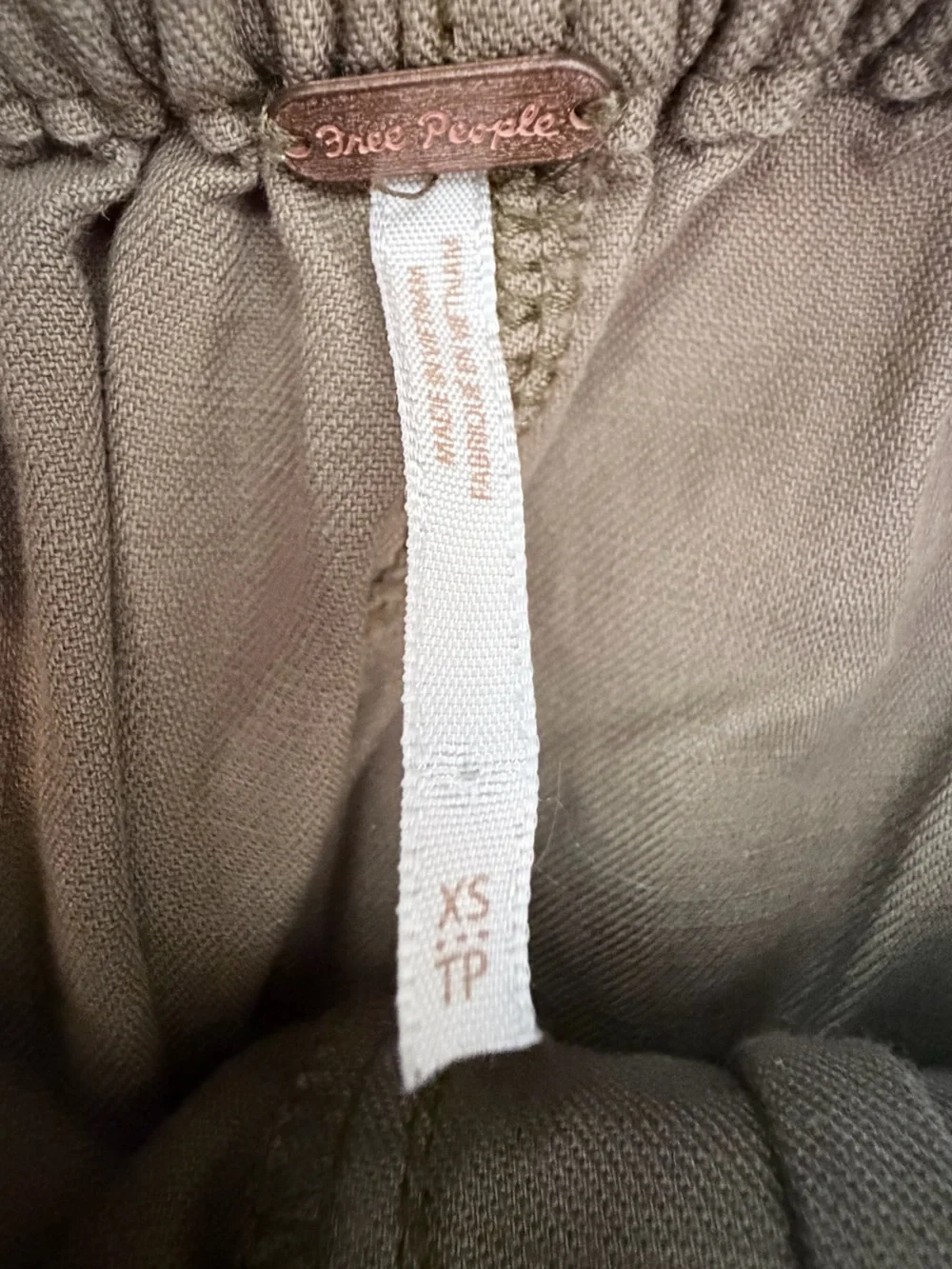 Free People Ready To Run cinch waist pants